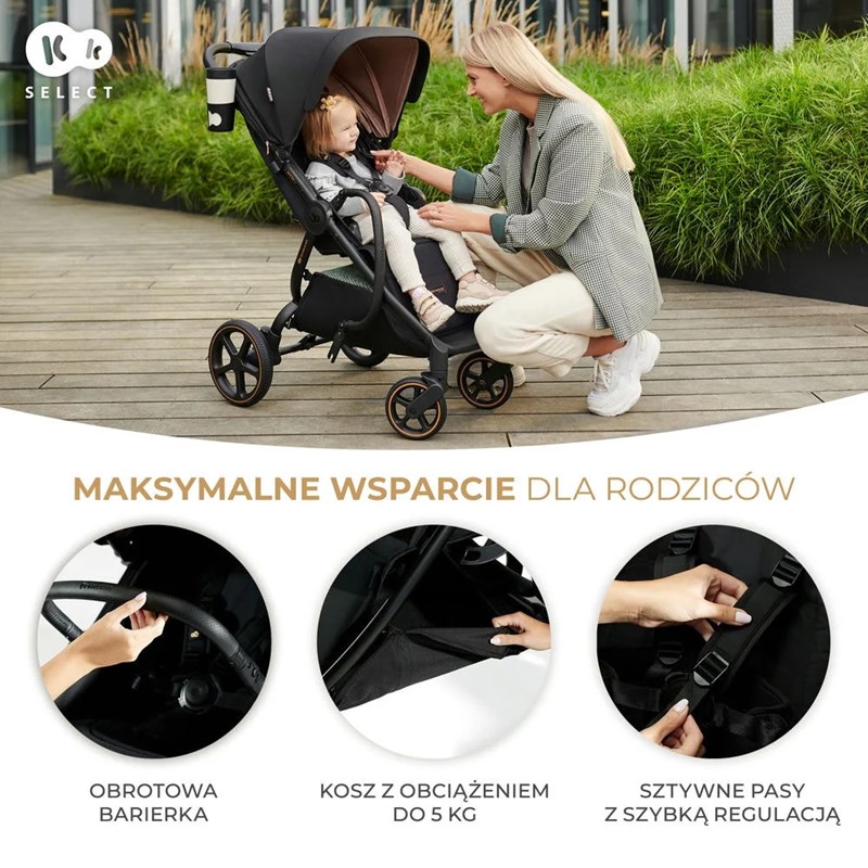 kinderkraft mitzy wózek spacerowy