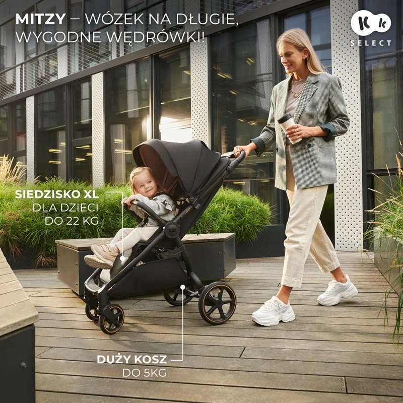 kinderkraft mitzy wózek spacerowy