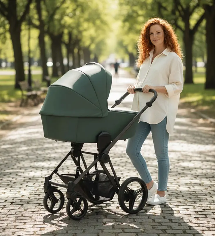 Bebetto Nuvio z gondolą i stelażem