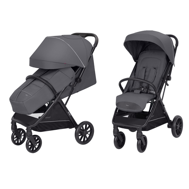 carrello nero crl-5514 wózek spacerowy