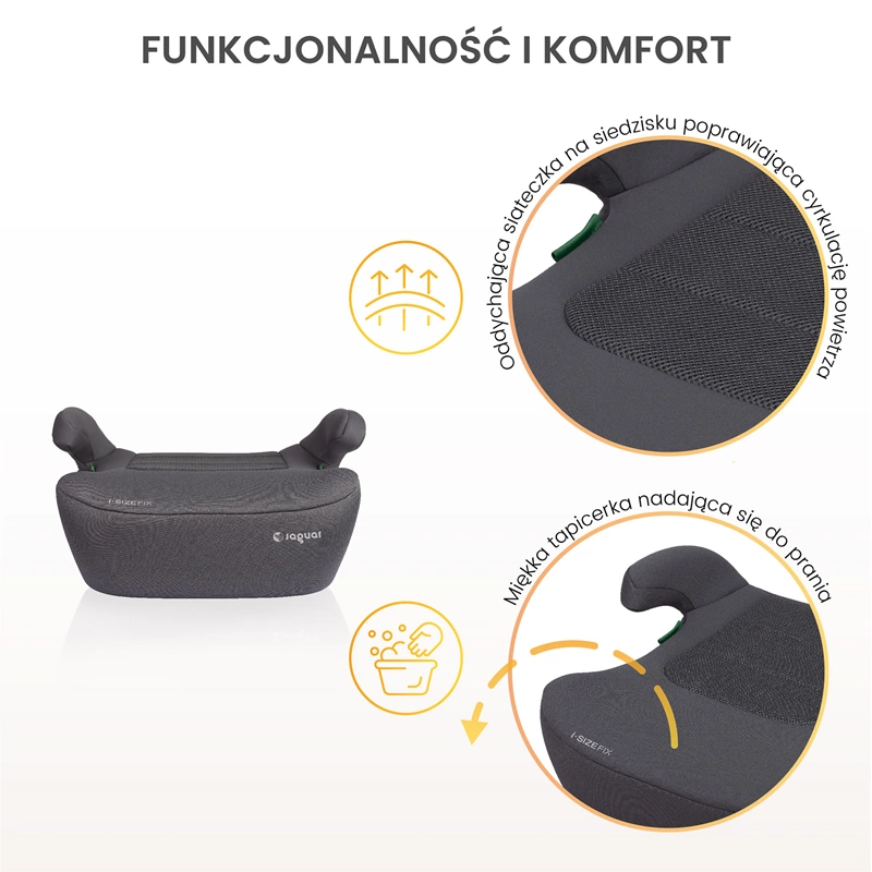 Caretero Jaguar i-Size - ergonomiczne siedzisko