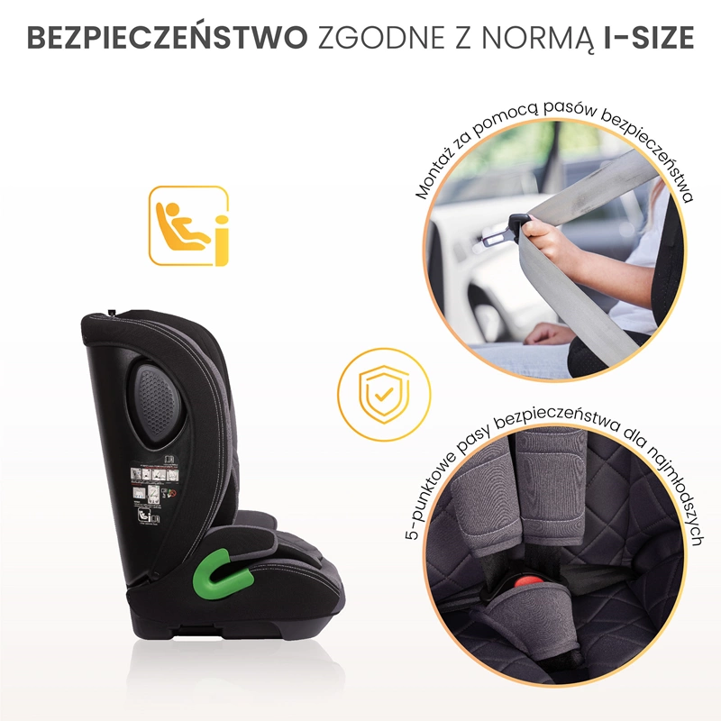 Caretero Vivo i-Size - detale fotelika
