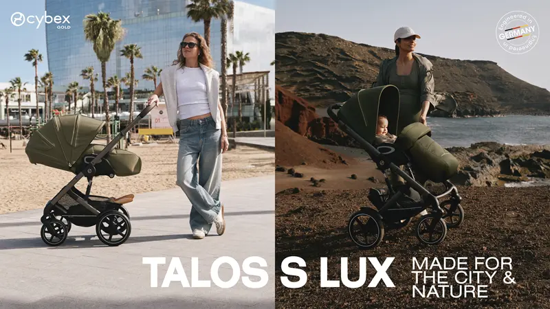 Wózek CYBEX Talos S Lux widoczny z przodu