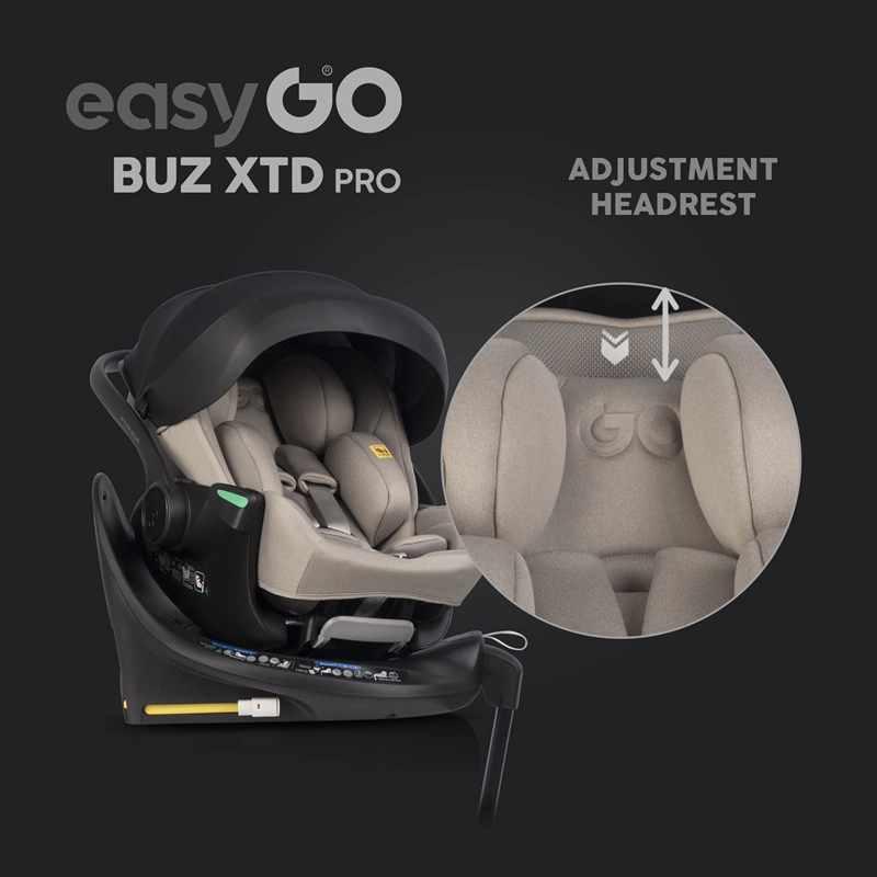 Regulacja zagłówka EasyGo BUZ XTD PRO