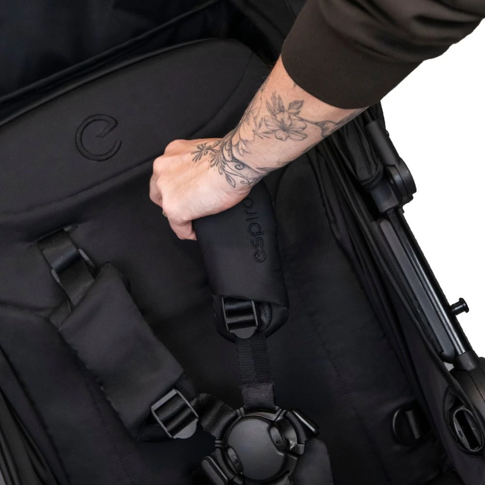 Espiro Wave Pro – regulacja pasów bezpieczeństwa