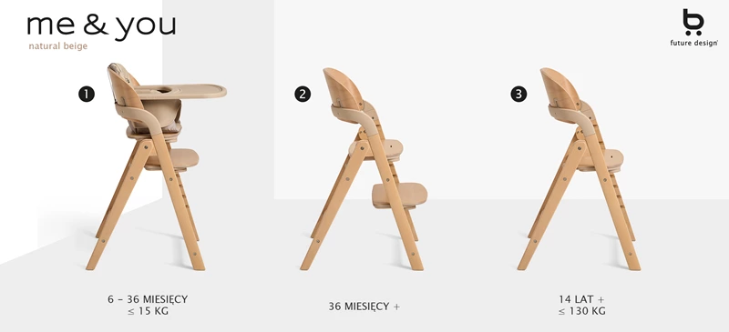 Krzesełko Future Design Me&You w aranżacji