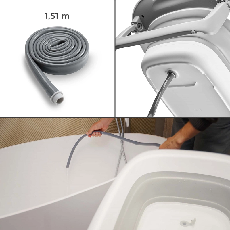 Wanienka Kinderkraft BUBBLY – odpływ z wężykiem