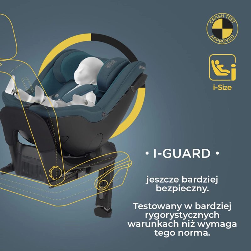 kinderkraft i-guard i-size fotelik samochodowy