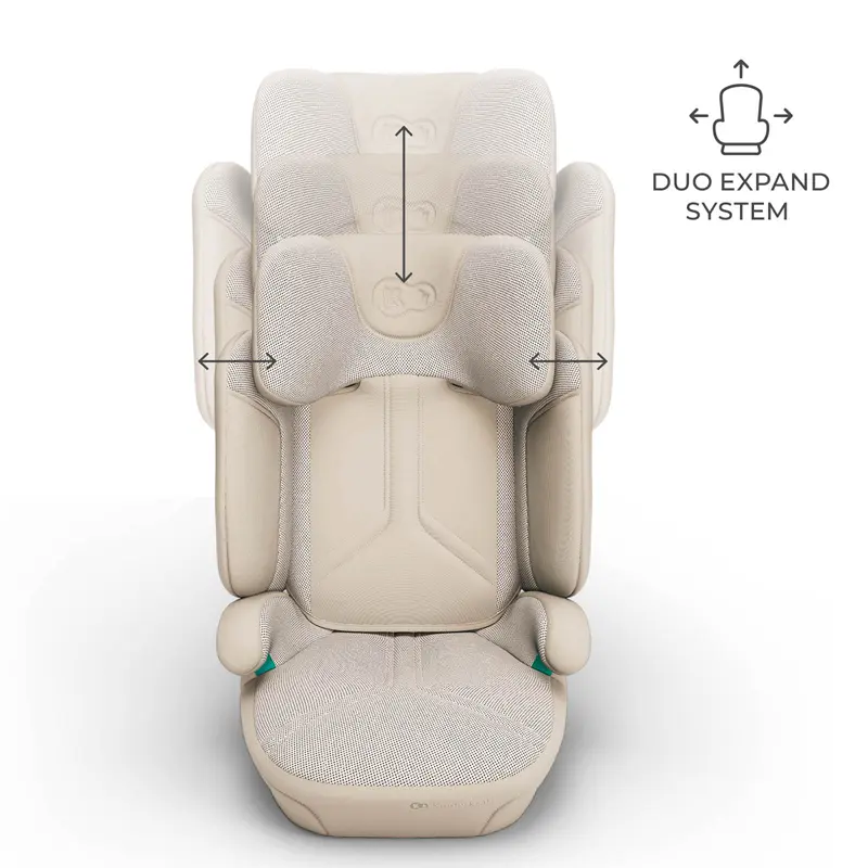 Regulacja fotelika XPAND 2 PRO w systemie DUO EXPAND