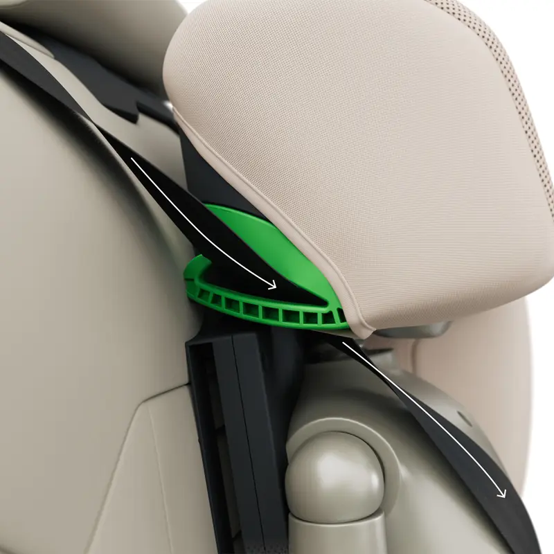 Prowadnice pasa w foteliku XPAND 2 PRO