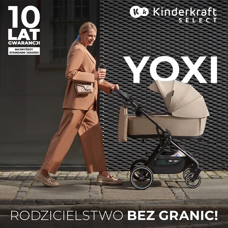 kinderkraft yoxi wózek 2w1