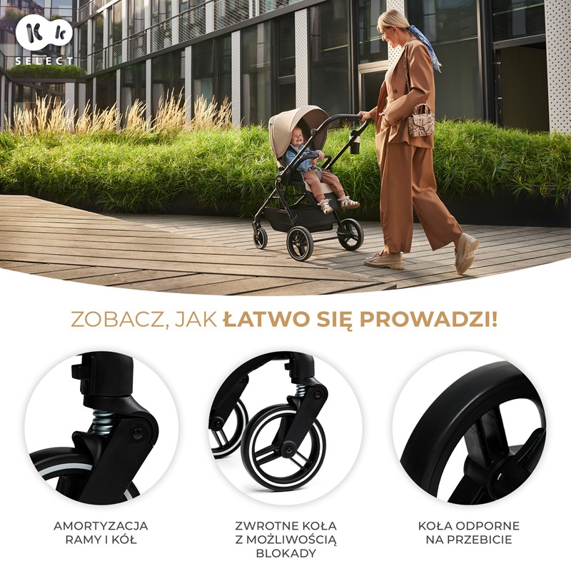 kinderkraft yoxi wózek spacerowy
