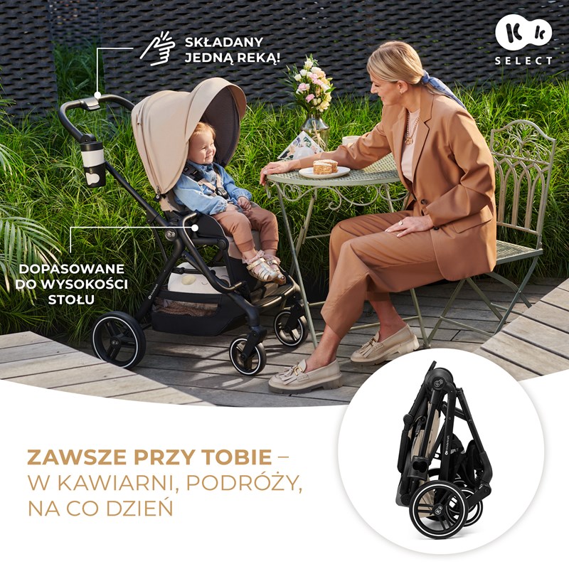kinderkraft yoxi wózek spacerowy