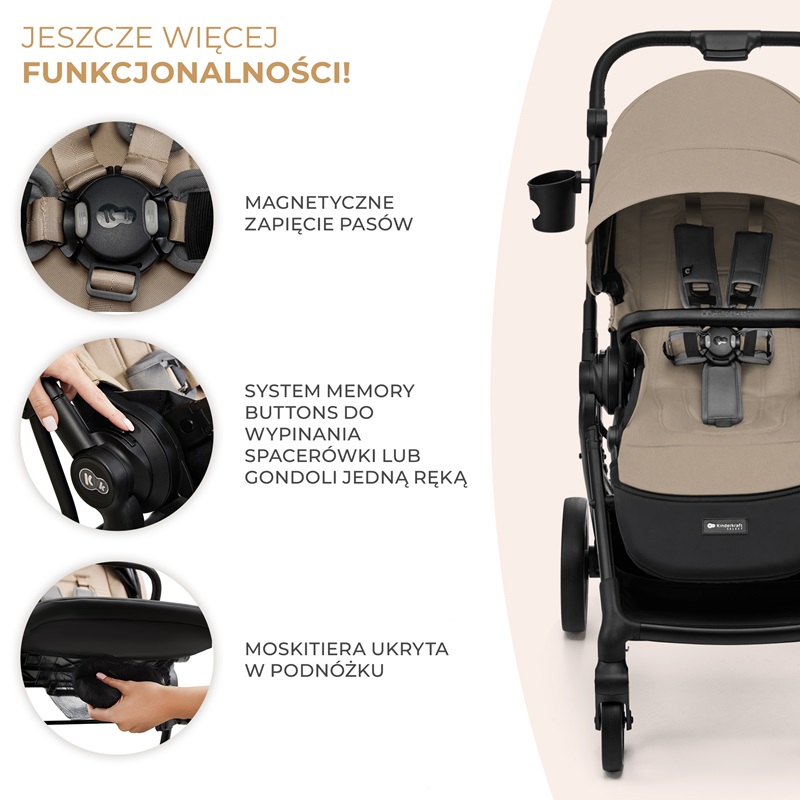 kinderkraft yoxi wózek spacerowy