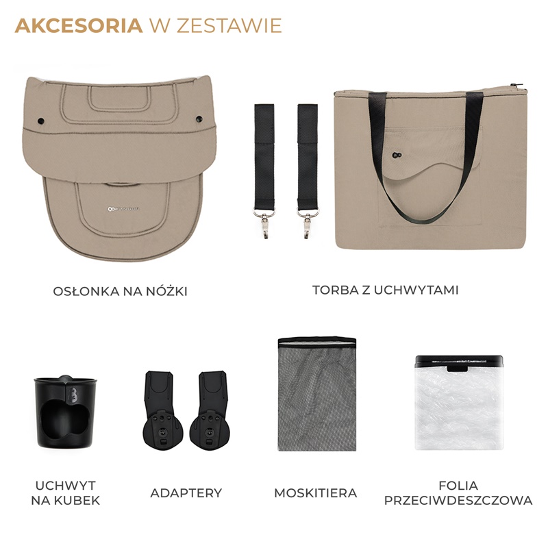 kinderkraft yoxi wózek 2w1