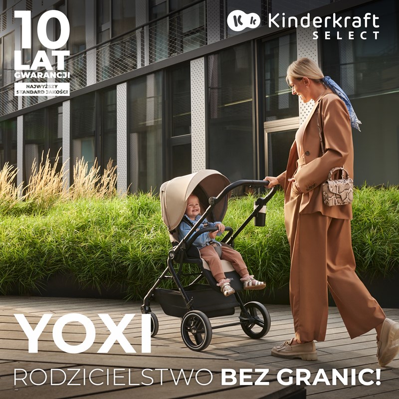 kinderkraft yoxi wózek spacerowy