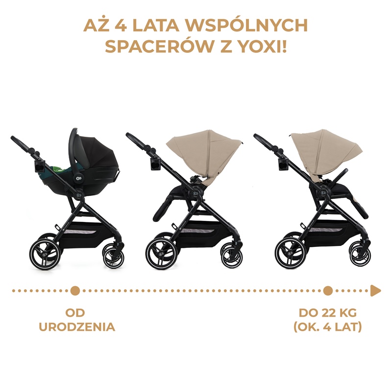 kinderkraft yoxi wózek spacerowy