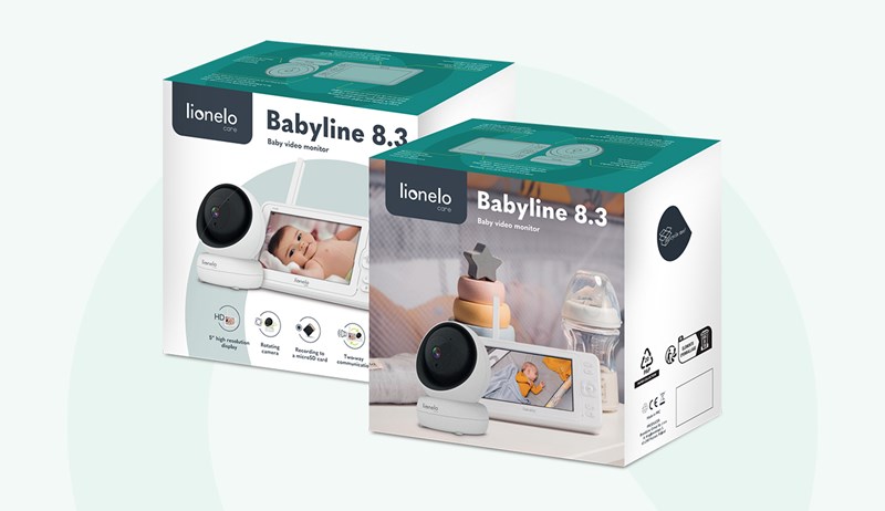lionelo babyline 8.3 niania elektroniczna