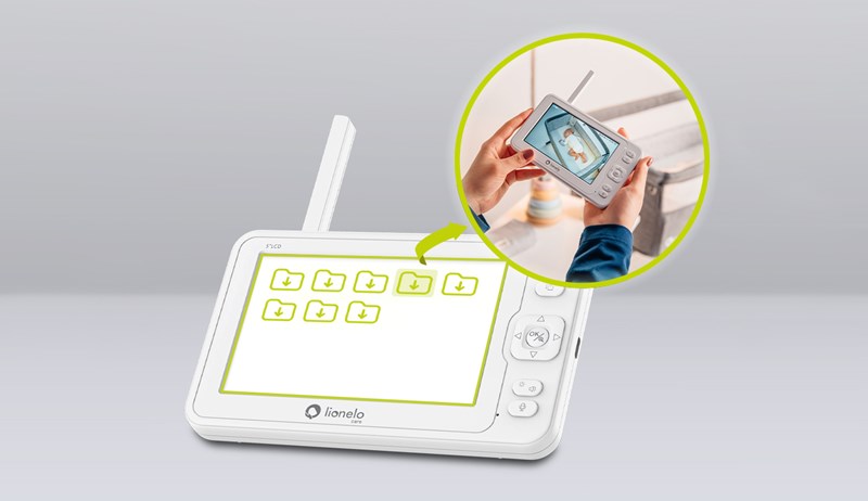 lionelo babyline 8.3 niania elektroniczna