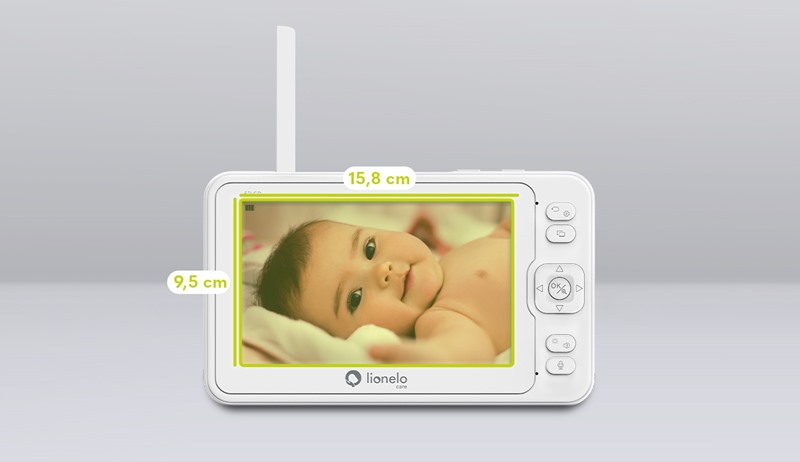 lionelo babyline 8.3 niania elektroniczna