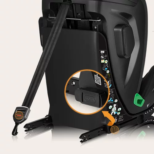 Montaż ISOFIX fotelika Lionelo Harper