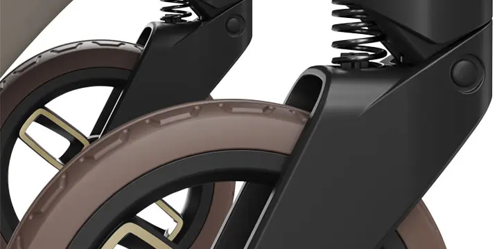 Amortyzowane koła wózka Maxi Cosi Fame Cabin