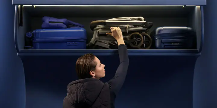 Maxi Cosi Fame Cabin jako wózek podręczny do samolotu