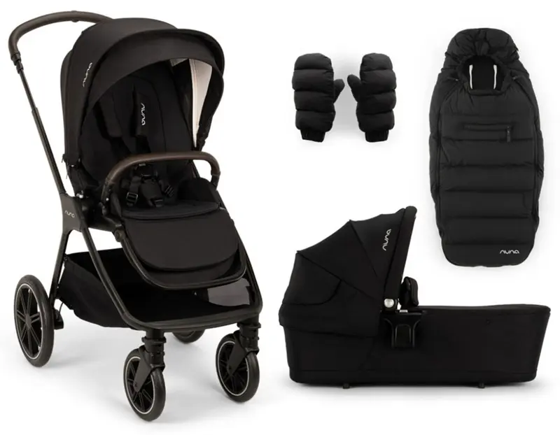 Wózek Nuna Triv LX All Season w wersji Caviar