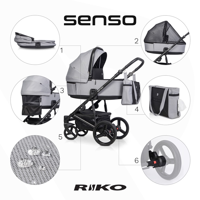 riko senso wózek 2w1