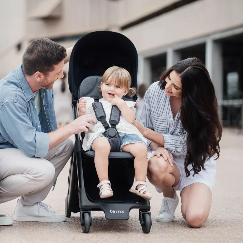 Wózek podróżny TernX w formie walizki