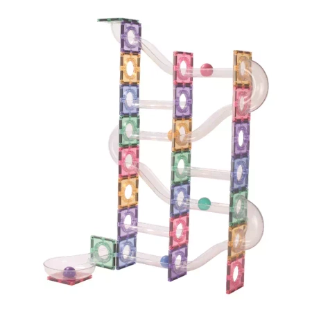 cleverclixx klocki magnetyczne ball run clever pack pastel 110 el.