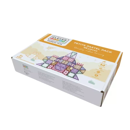 cleverclixx klocki magnetyczne petite pastel pack 36 el.