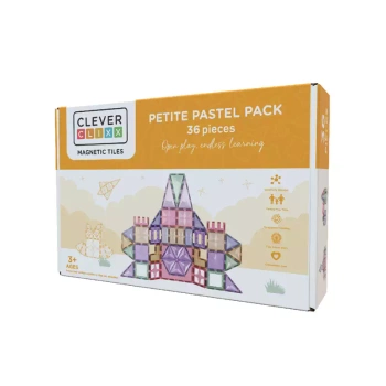 cleverclixx klocki magnetyczne petite pastel pack 36 el.