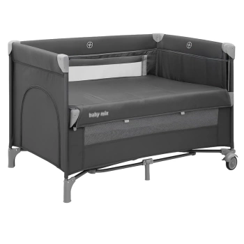 baby mix łóżeczko turystyczne z opuszczanym bokiem side