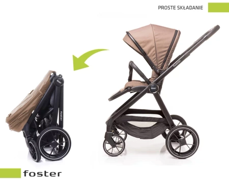 4baby foster wózek 2w1