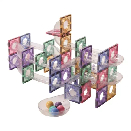 cleverclixx klocki magnetyczne ball run clever pack pastel 110 el.