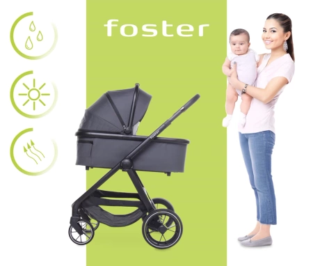4baby foster wózek 2w1