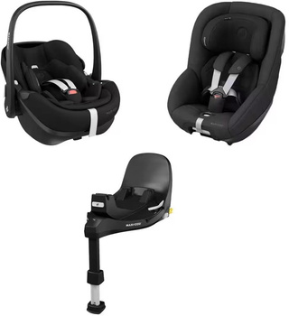 maxi cosi zestaw pebble 360 pro + pearl 360 pro + baza family fix 360 pro
