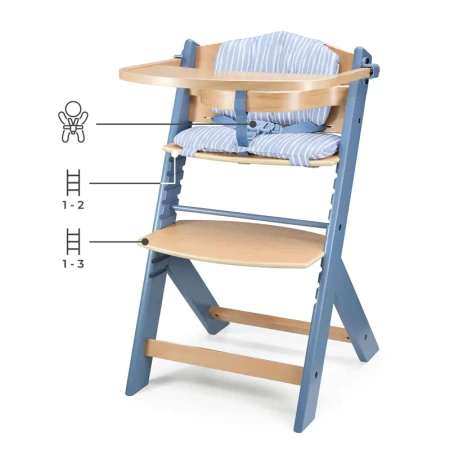 kinderkraft enock krzesełko do karmienia