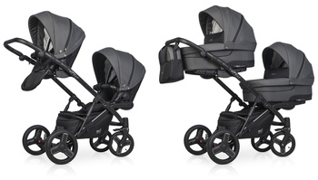 easy go 2ofus wózek bliźniaczy 2w1