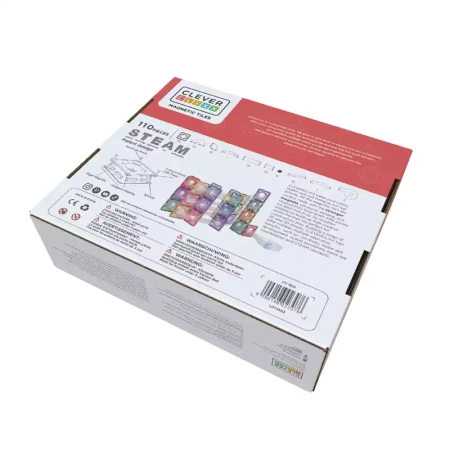 cleverclixx klocki magnetyczne ball run clever pack pastel 110 el.