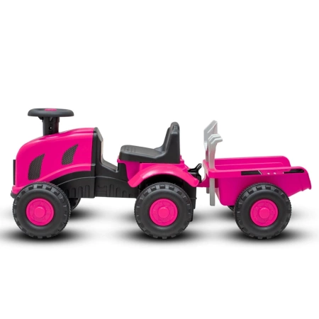 baby mix benny traktor jeździk z przyczepą