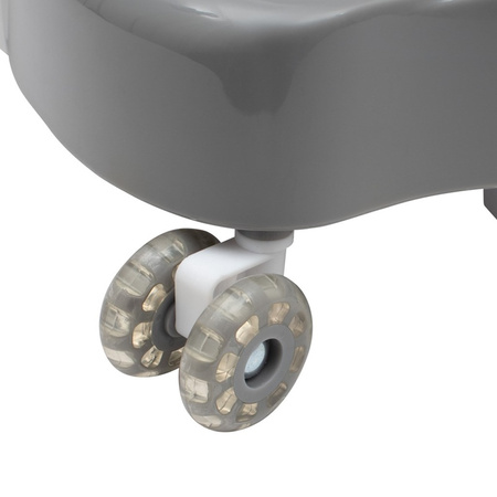 baby mix chodzik z huśtawką i silikonowymi kółkami