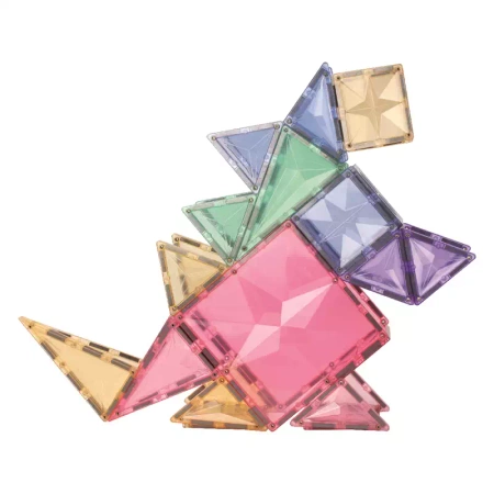 cleverclixx klocki magnetyczne geo pack pastel 45 el.
