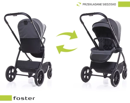 4baby foster wózek 2w1