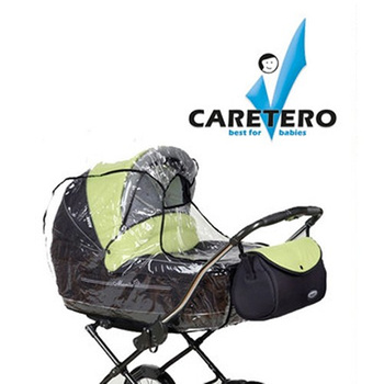 caretero folia przeciwdeszczowa na wózek głęboki