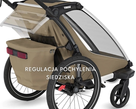 thule chariot cross 2 g3 single przyczepka rowerowa