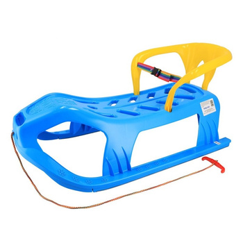 baby mix snow star sanki plastikowe z oparciem