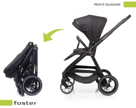 4baby foster wózek 2w1