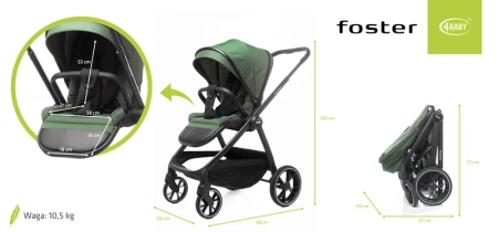 4baby foster wózek spacerowy